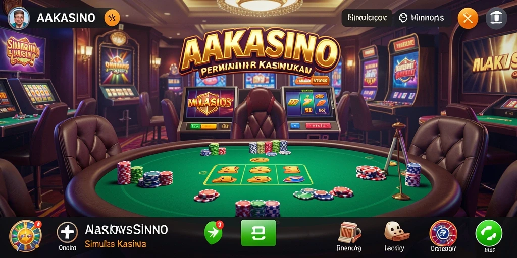 Tangkapan layar AAKASINO menampilkan gameplay menarik dan interaktif.