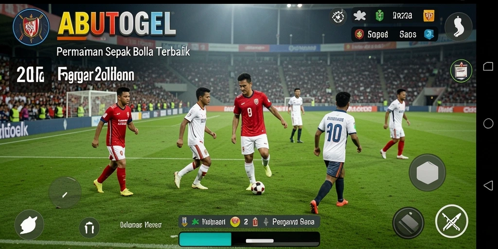 Tampilan gameplay ABUTOGEL yang mendebarkan dan menarik.