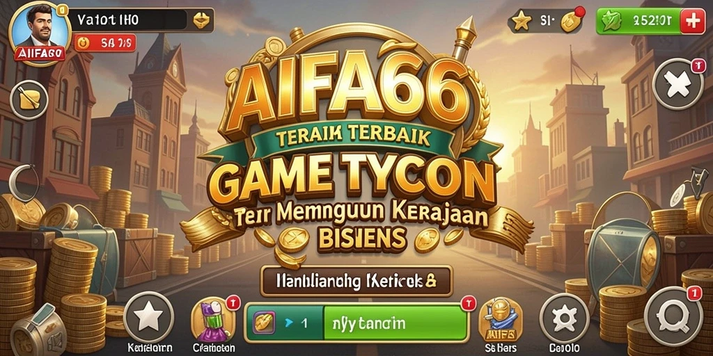 Screenshot gameplay AIFA66 yang menunjukkan aksi Tycoon yang seru.