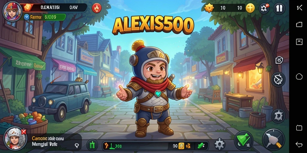 Tampilan menarik dan gameplay seru dari ALEXIS500.