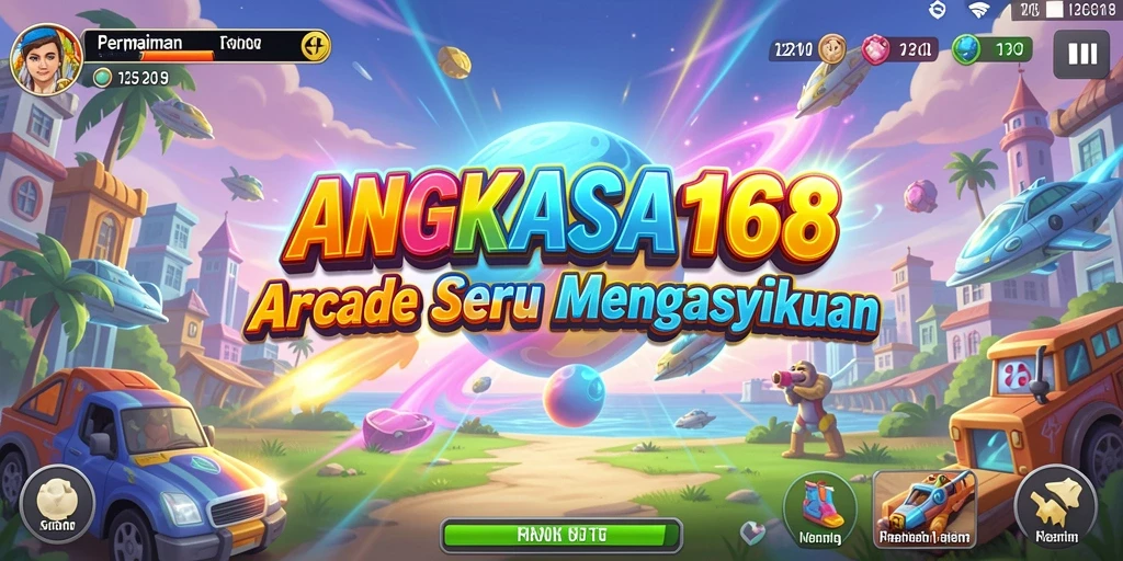 Tampilan gameplay seru dari ANGKASA168 dengan tantangan menarik.