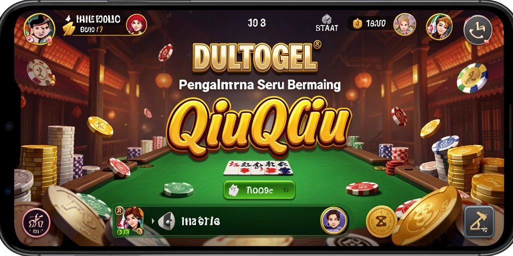 Tampilan gameplay QiuQiu yang seru dan penuh strategi.