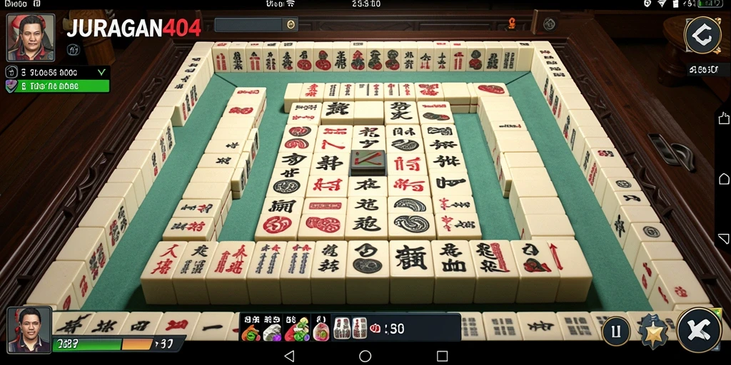 Tampilan gameplay menarik dari JURAGAN404 di layar smartphone.