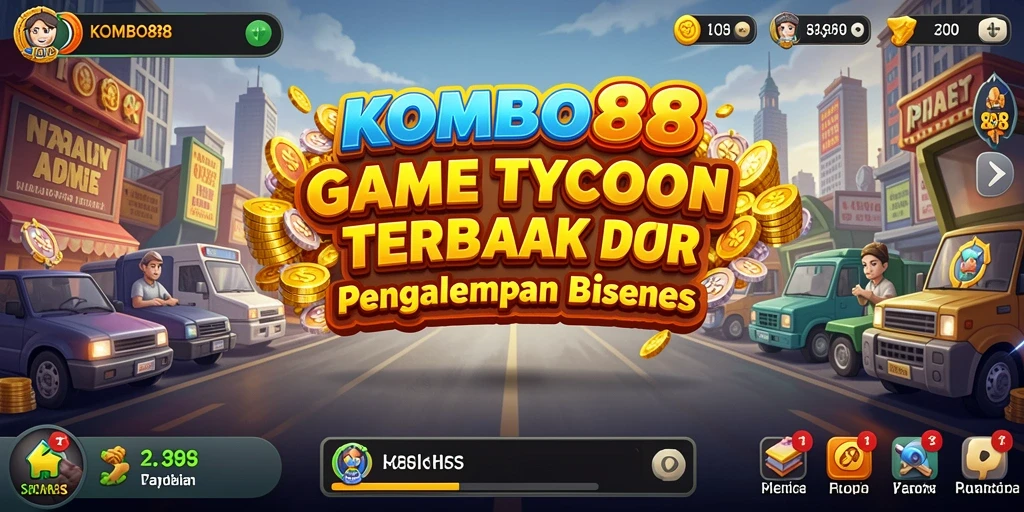 Tampilan gameplay KOMBO88 yang menarik dan menantang di dunia Tycoon.