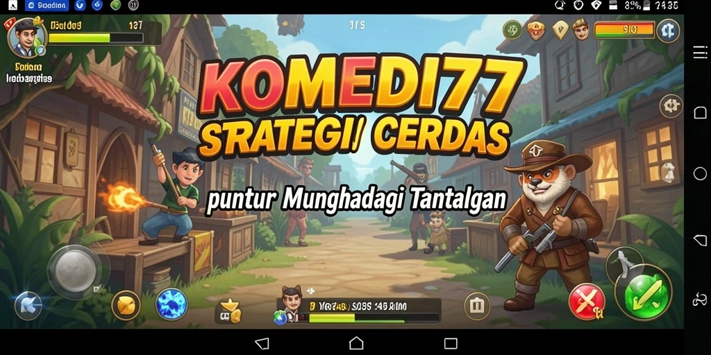 Tampilan gameplay KOMEDI77 yang menarik dan penuh strategi.
