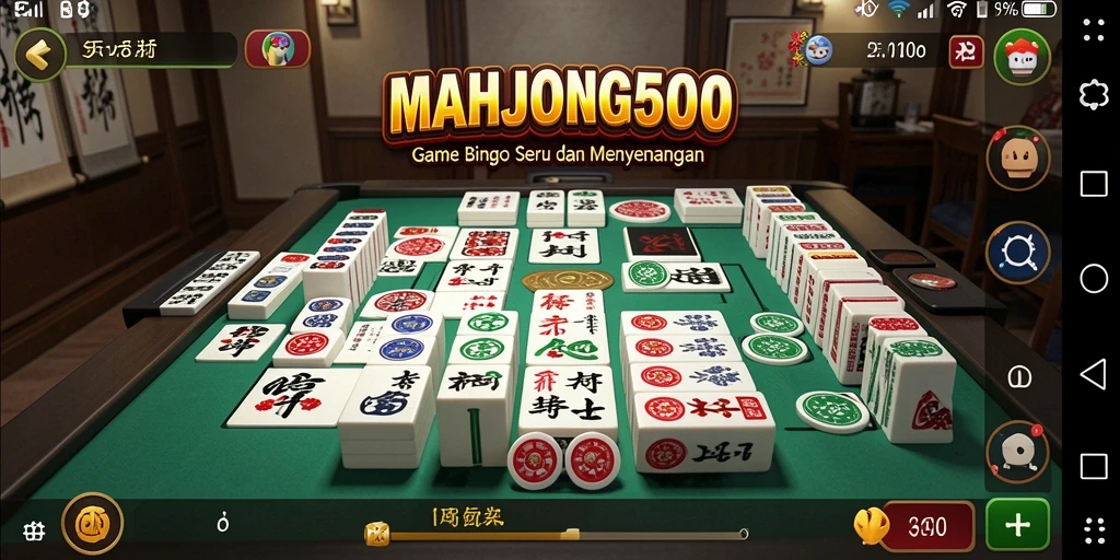 Tampilan gameplay Bingo yang menarik dan interaktif.