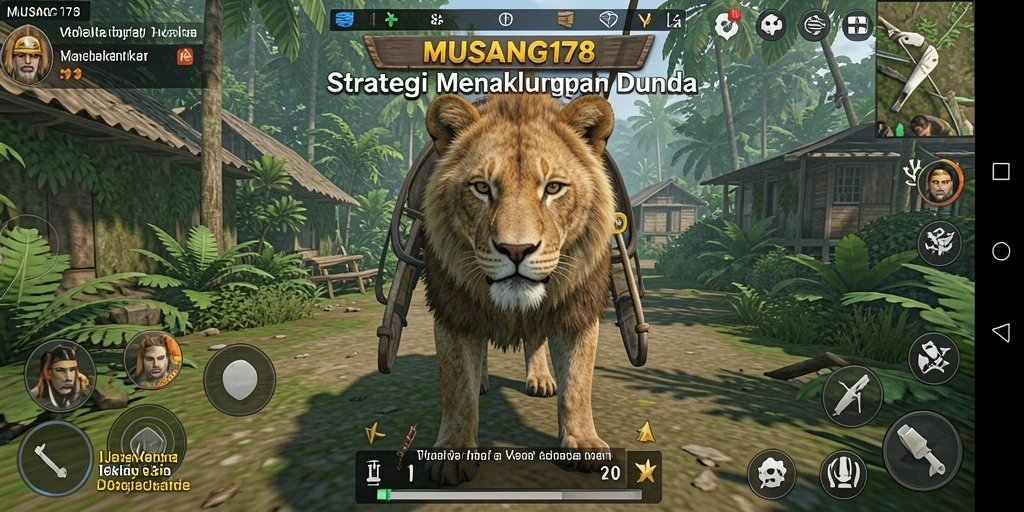 Tampilan gameplay seru dalam MUSANG178 dengan strategi mendalam.
