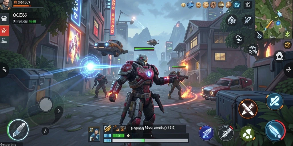 Tampilan gameplay OCE69 yang seru dan strategis.