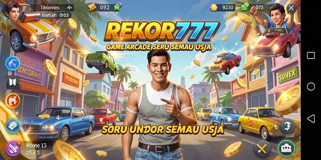 Tampilan menarik gameplay REKOR777 yang menantang dan seru.