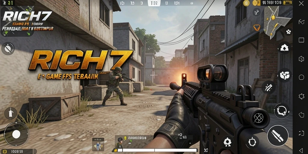 Gameplay mendebarkan RICH7 dengan grafis yang memukau.