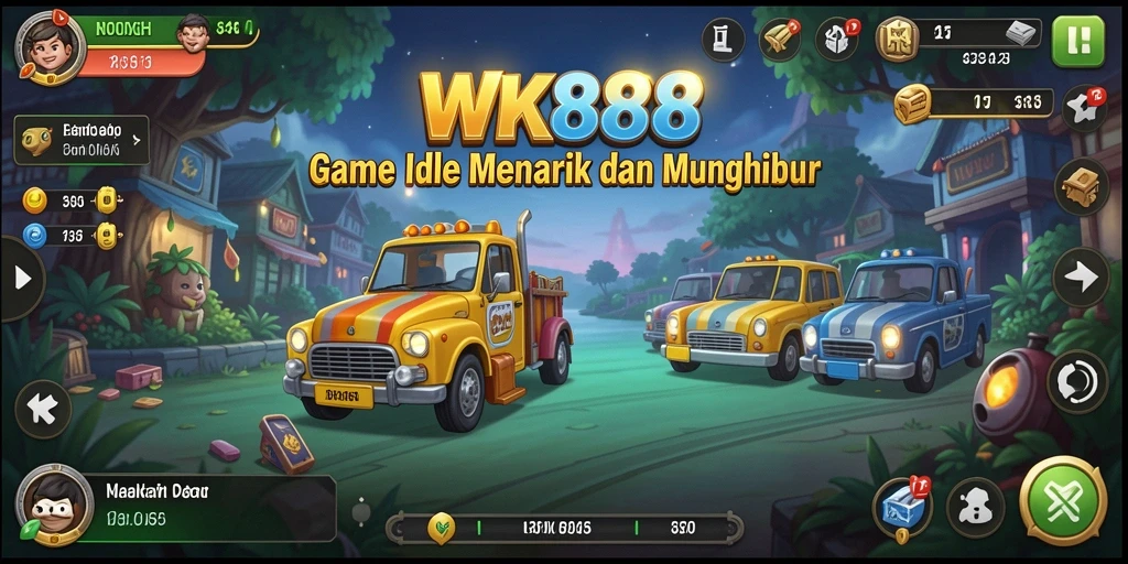 Gameplay seru dari WK888 dengan elemen Idle yang menarik.